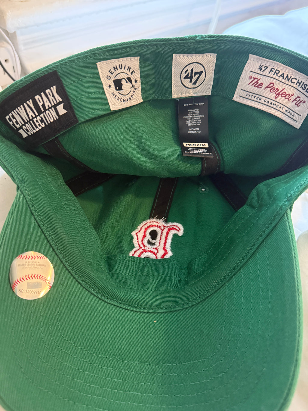 RTW Kelly Green Rhinestoned Hat