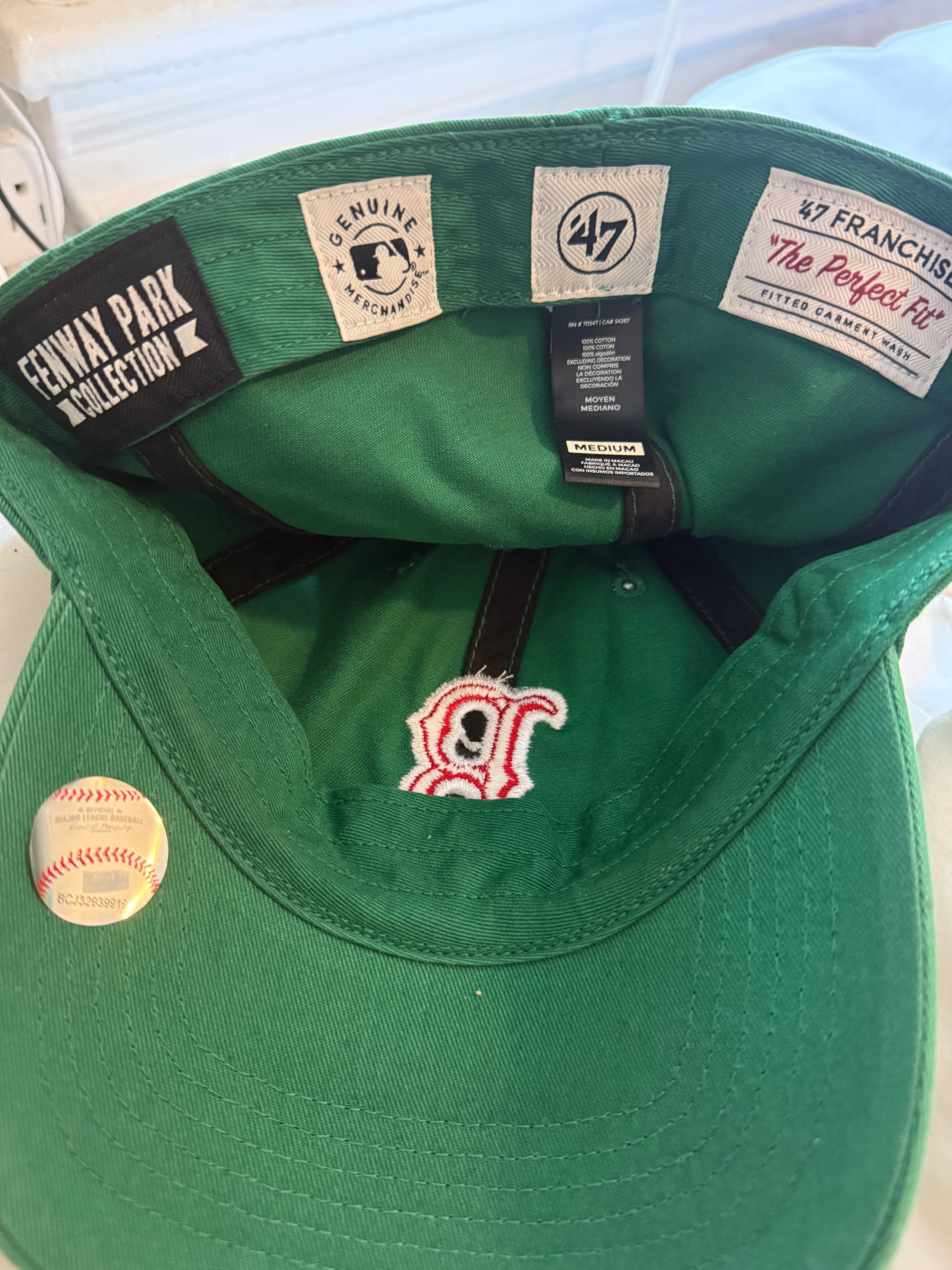 RTW Kelly Green Rhinestoned Hat