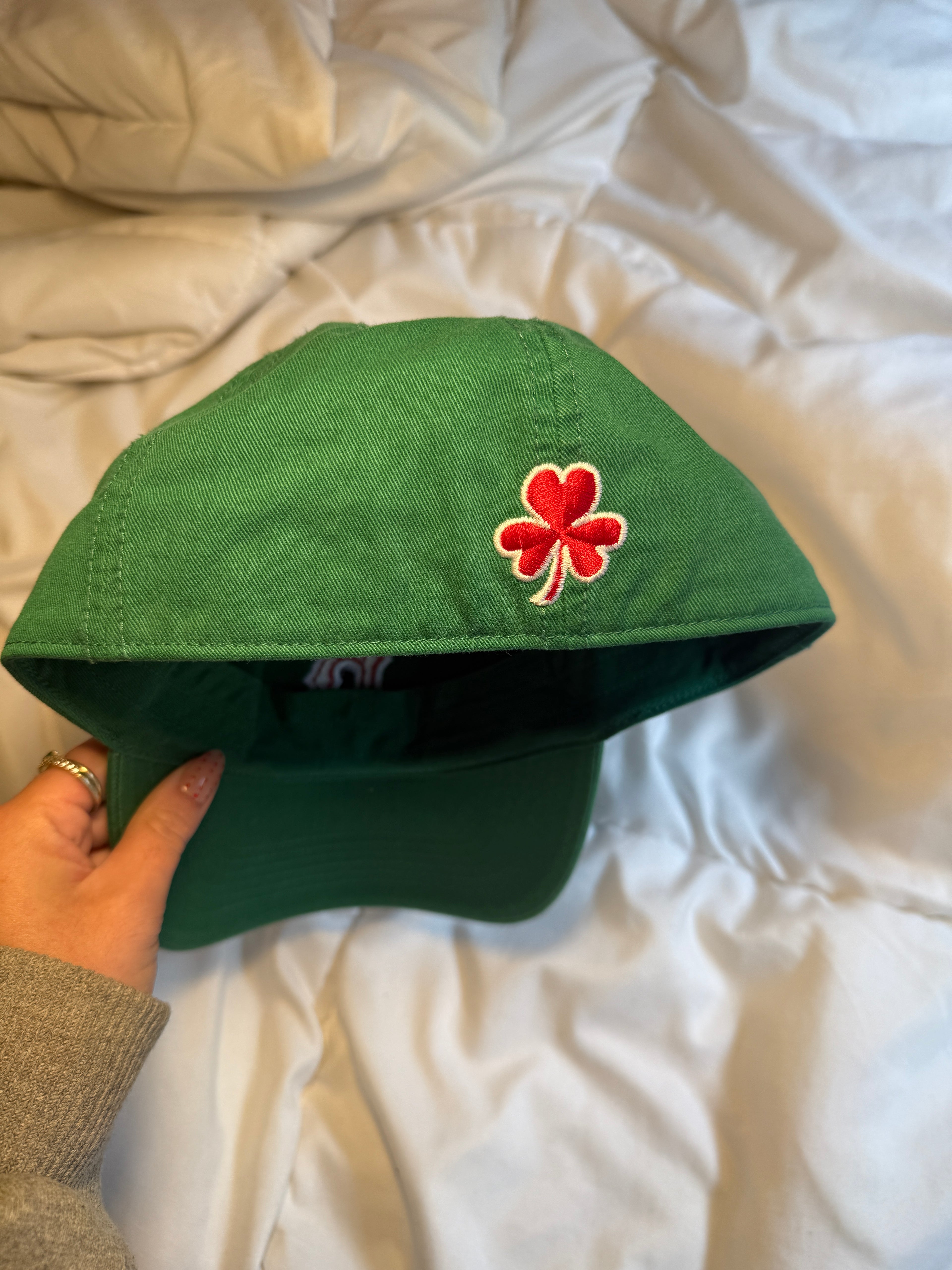 RTW Kelly Green Rhinestoned Hat